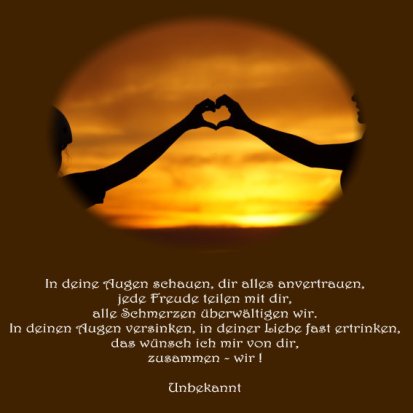 Heiraten Hochzeit - Spruch der Woche - unbekannter Autor